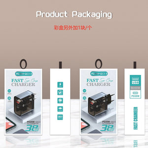 38W Transparent Case Charging Adapter: Your Ultimate Charging Solution