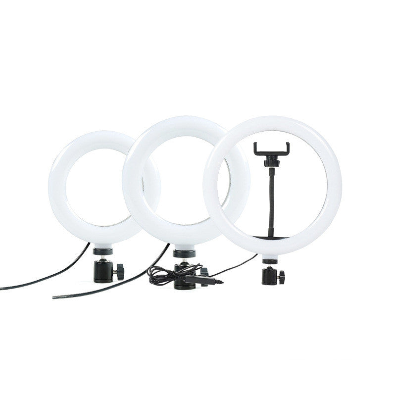 Illuminate Your Creativity with the Apple Compatible Live Ring Fill Light Desktop Tripod Set