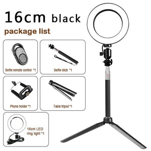 Illuminate Your Content Creation with the Apple Compatible Tripod Ring Fill Light Set