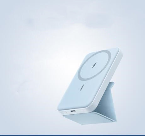 Discover the Ultimate Convenience with Our 5000mAh Magnetic Wireless Portable Power Bank With Stand