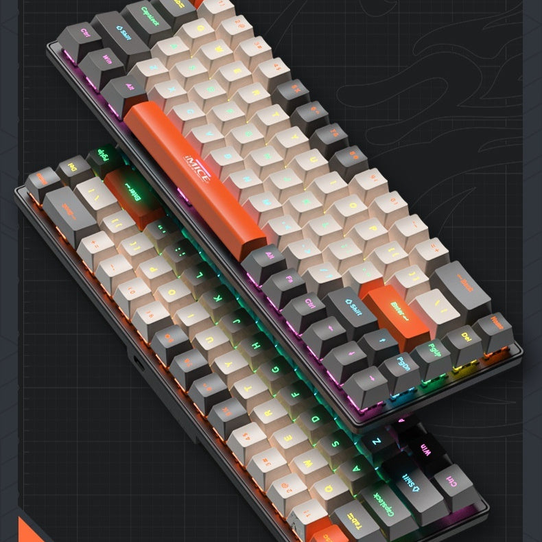 Experience the Perfect Blend of Style and Functionality with Our Type-C Wired Mechanical Keyboard