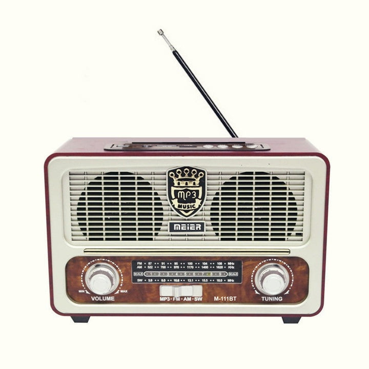 Retro Desktop Full Band Bluetooth Portable Speaker