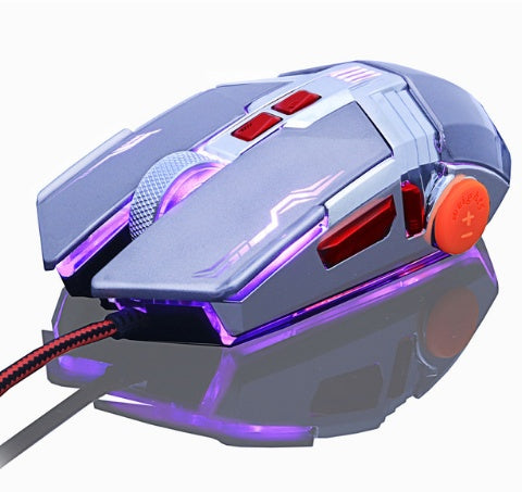 Silent Wired Gaming Mouse For Laptop And PC