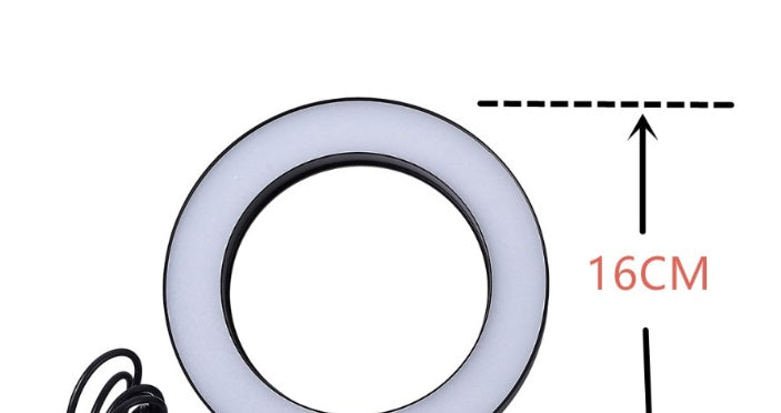 Apple Compatible Lifting LED Ring Fill Light Floor Tripod