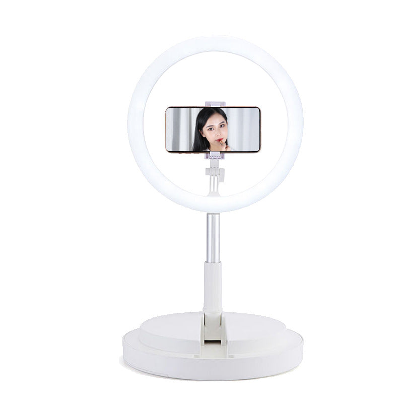 Apple Compatible 10 Inch Dimmable LED Selfie Ring Light Tripod