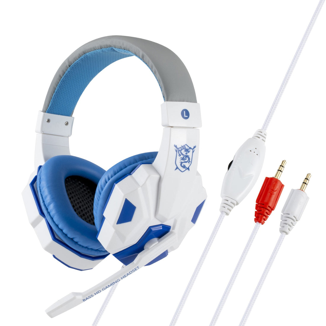 Stereo Headphones With Comfortable Over Ear Design
