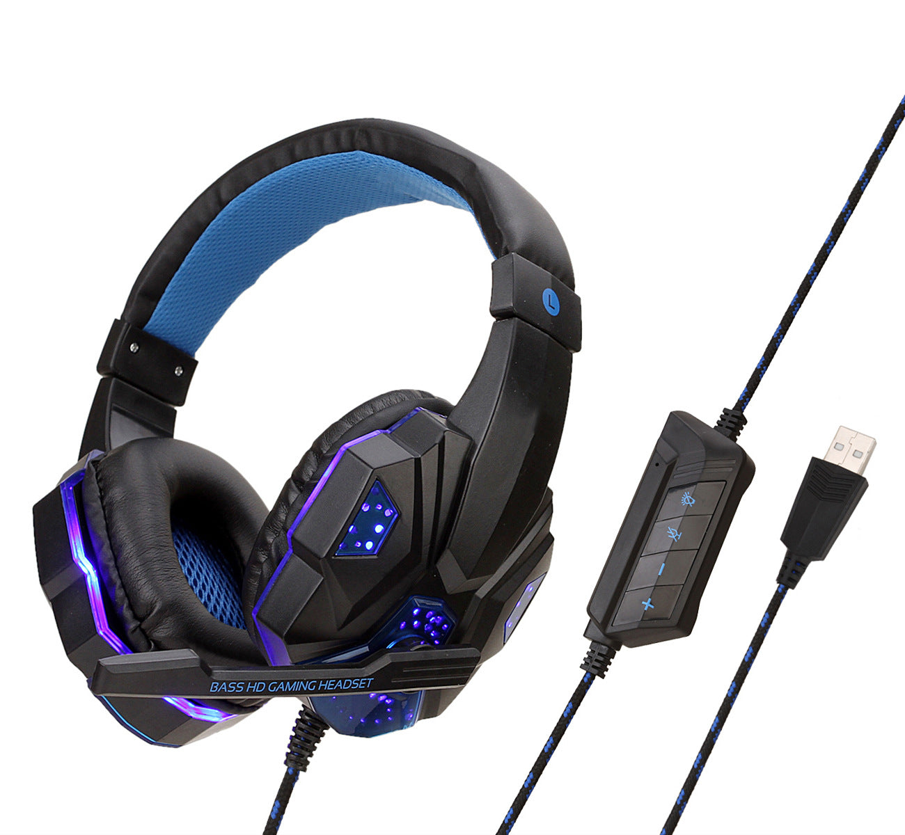 Stereo Headphones With Comfortable Over Ear Design