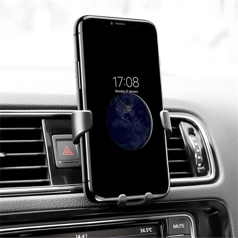 Universal Gravity Car Air Vent Phone Holder Stand