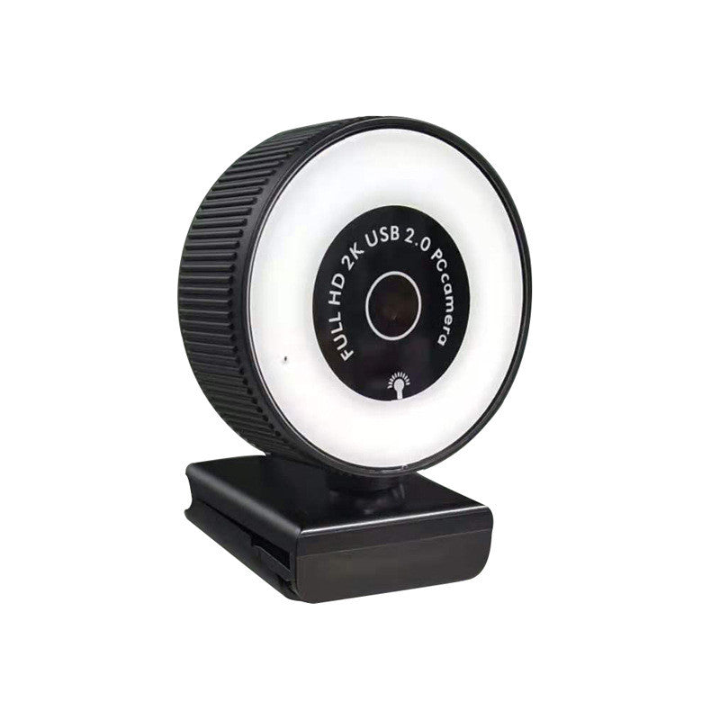 1080P 2K Autofocus HD Webcam With Microphone Cover