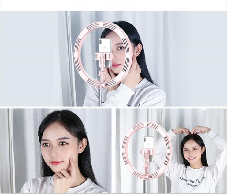 Apple Compatible 10 Inch Dimmable LED Selfie Ring Light Tripod