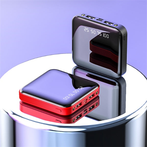 20000mAh Mini Mirror Digital Display Power Bank