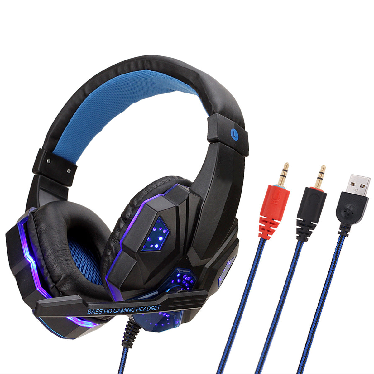 Stereo Headphones With Comfortable Over Ear Design