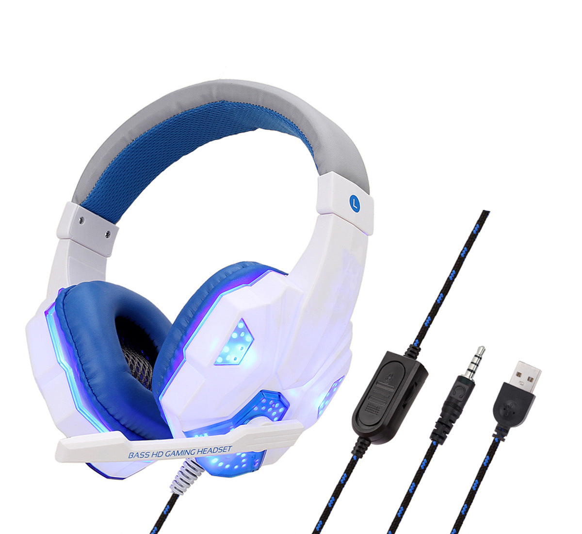 Stereo Headphones With Comfortable Over Ear Design