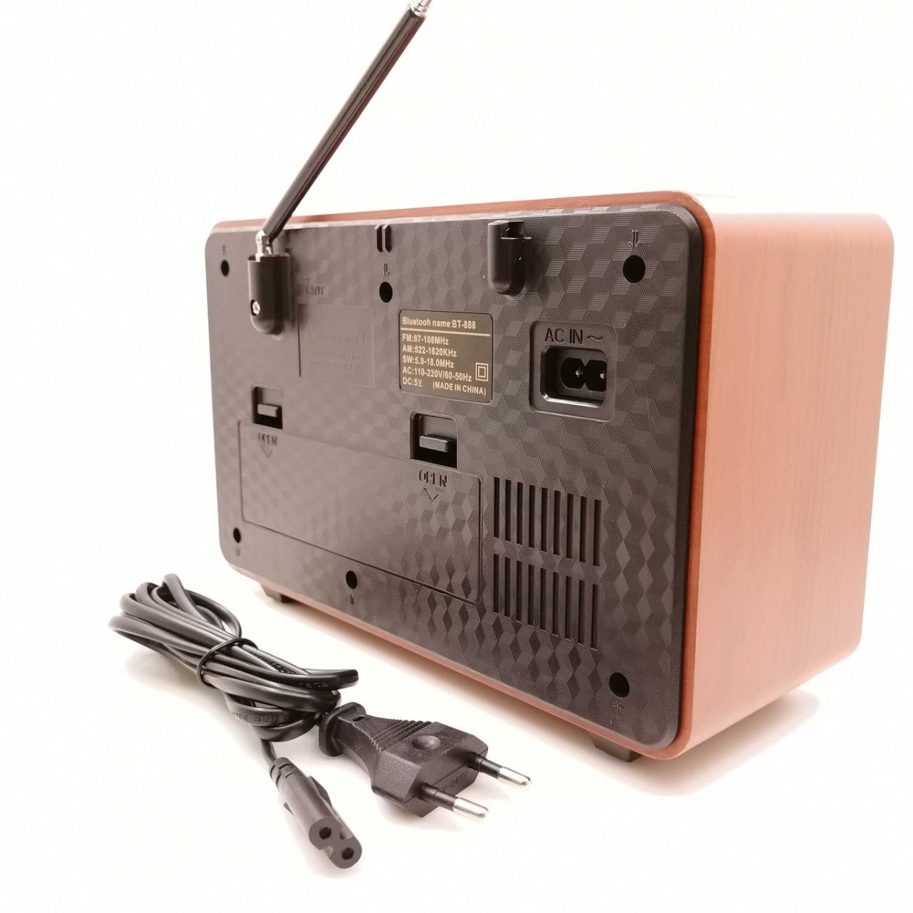 Retro Desktop Full Band Bluetooth Portable Speaker