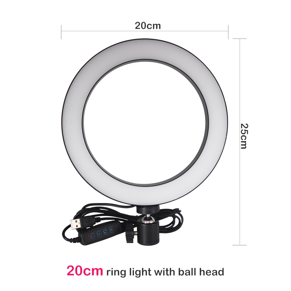 Apple Compatible Tripod Ring Fill Light Live Beauty Light Set