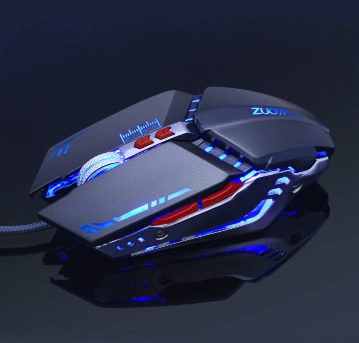Silent Wired Gaming Mouse For Laptop And PC