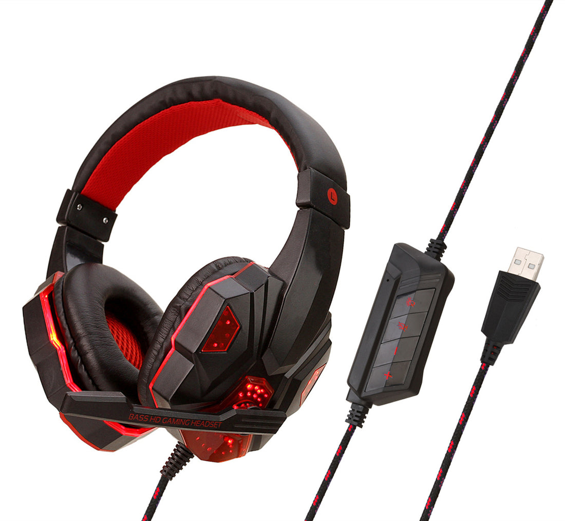 Stereo Headphones With Comfortable Over Ear Design