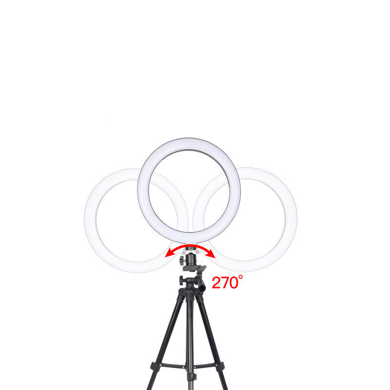 Apple Compatible LED Ring Light Mobile Phone Tripod