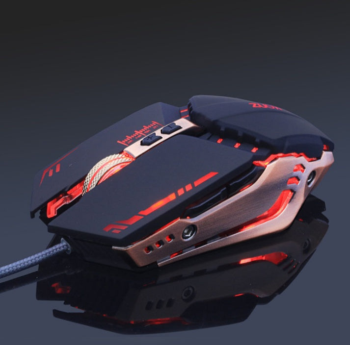 Silent Wired Gaming Mouse For Laptop And PC