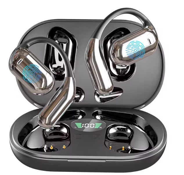 Wireless Neckband Bluetooth Earbuds Noise Cancelling Sports Headset