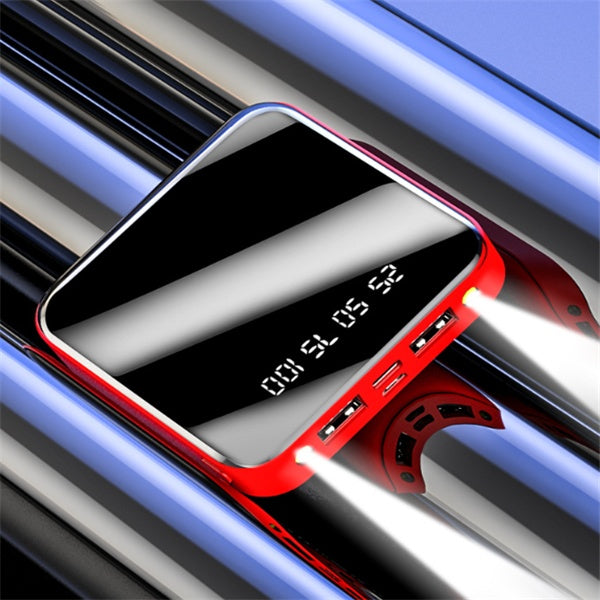 20000mAh Mini Mirror Digital Display Power Bank