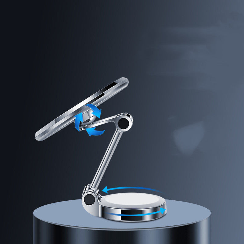 360 Degree Double Clip Car Phone Holder Mount Stand