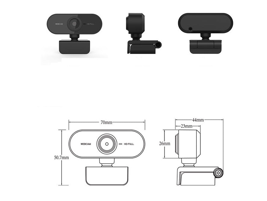 HD Autofocus USB Webcam For Video Calls