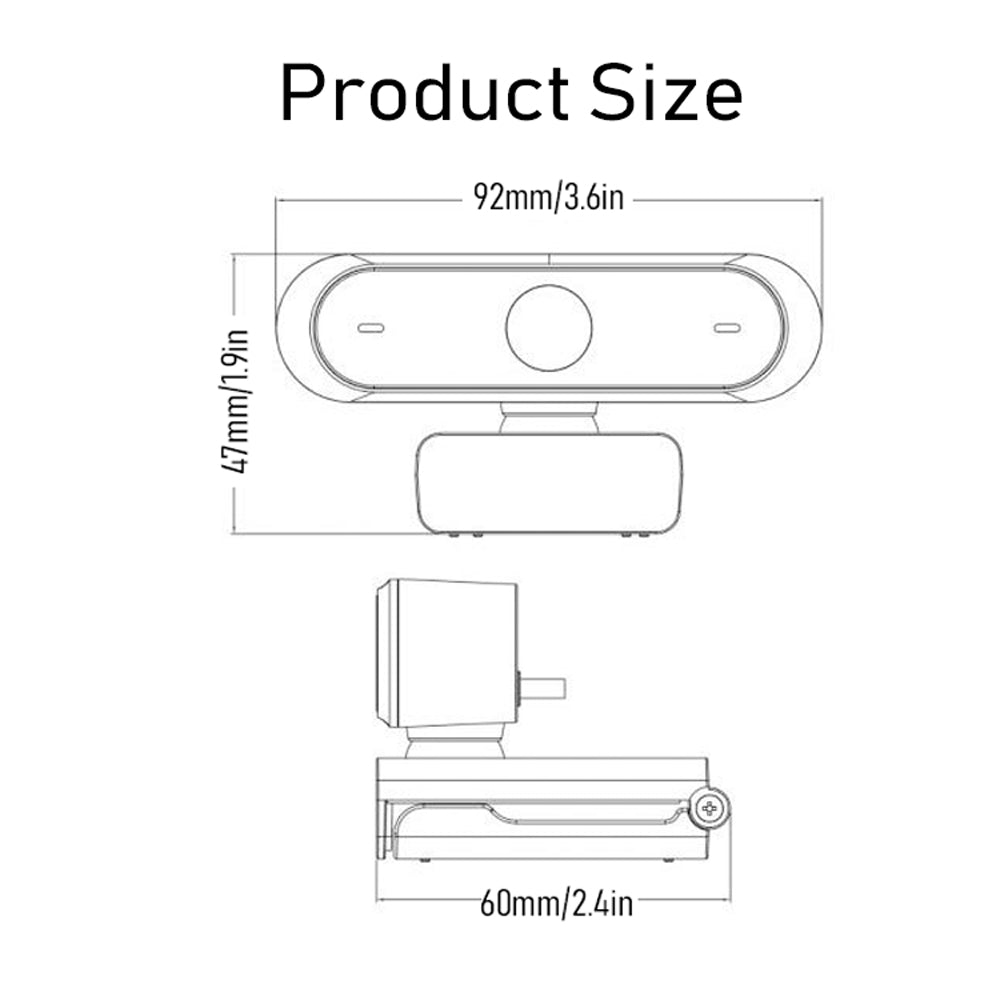 1080P HD Conference Video USB Webcam