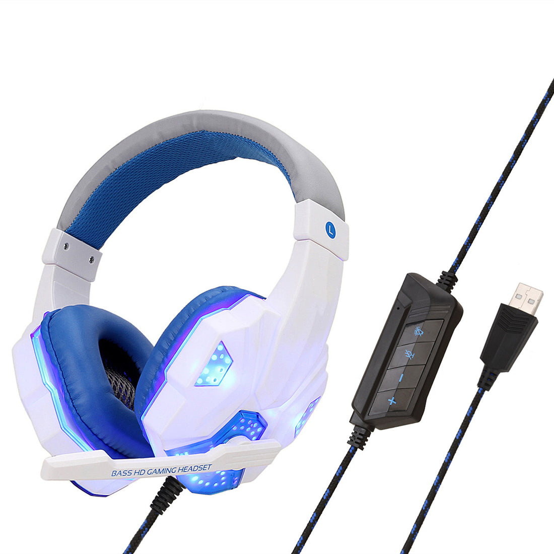 Stereo Headphones With Comfortable Over Ear Design