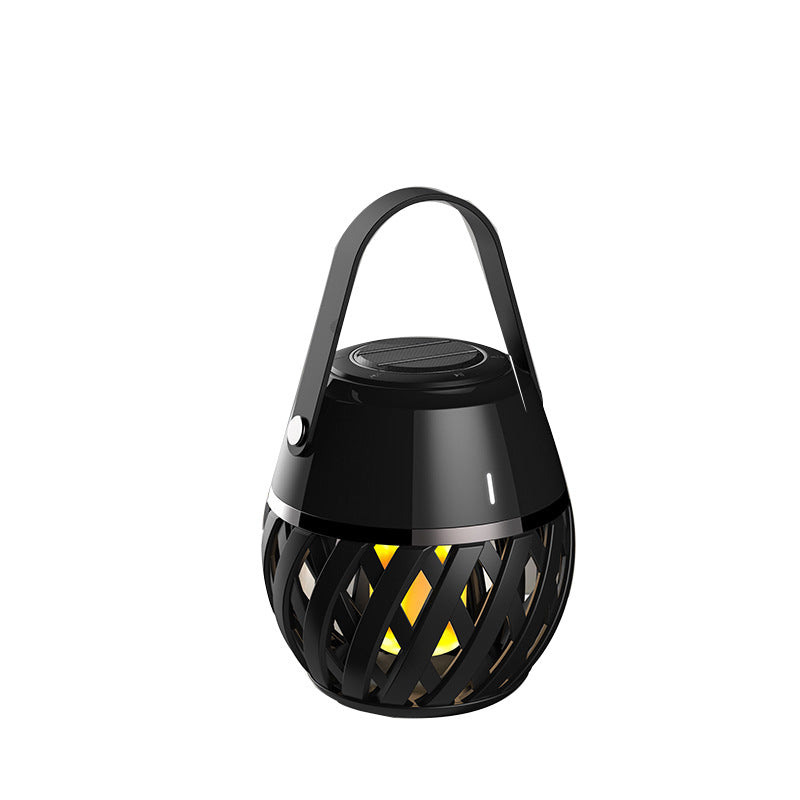 Flame Light Bluetooth Waterproof Portable Speaker Torch