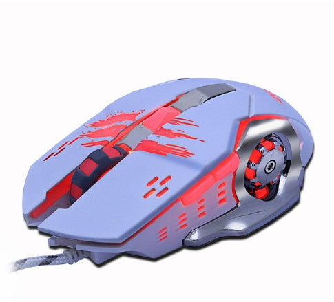 Silent Wired Gaming Mouse For Laptop And PC