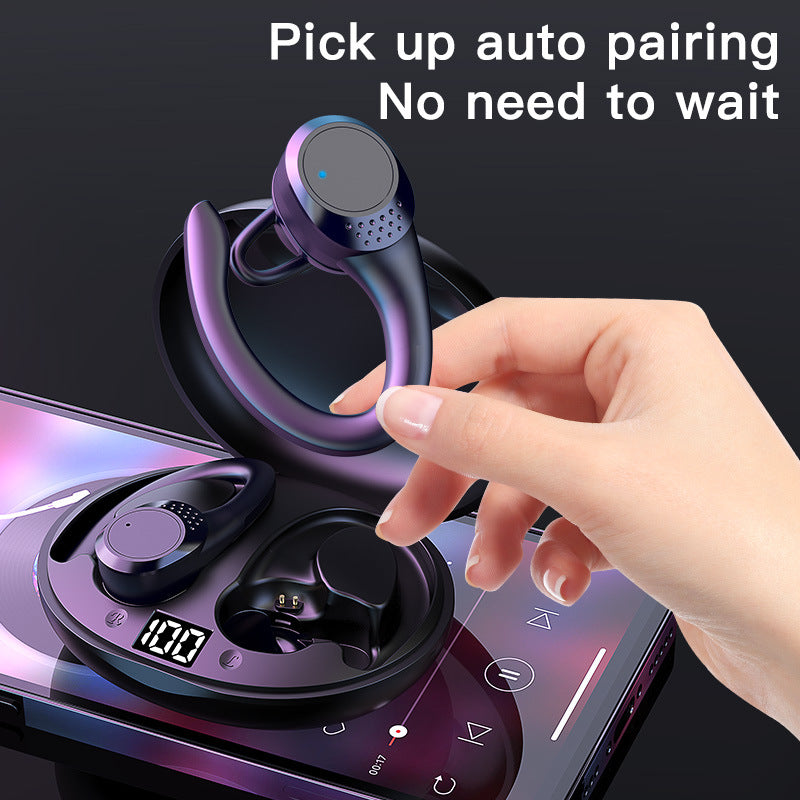 Wireless Bluetooth Sports Earbuds With Noise Cancelling Bass