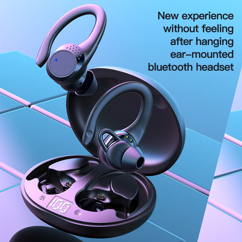 Wireless Bluetooth Sports Earbuds With Noise Cancelling Bass