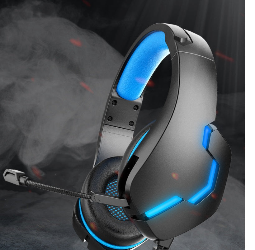 J10 3.5mm Wired Gaming Headset With Microphone And LED Lights