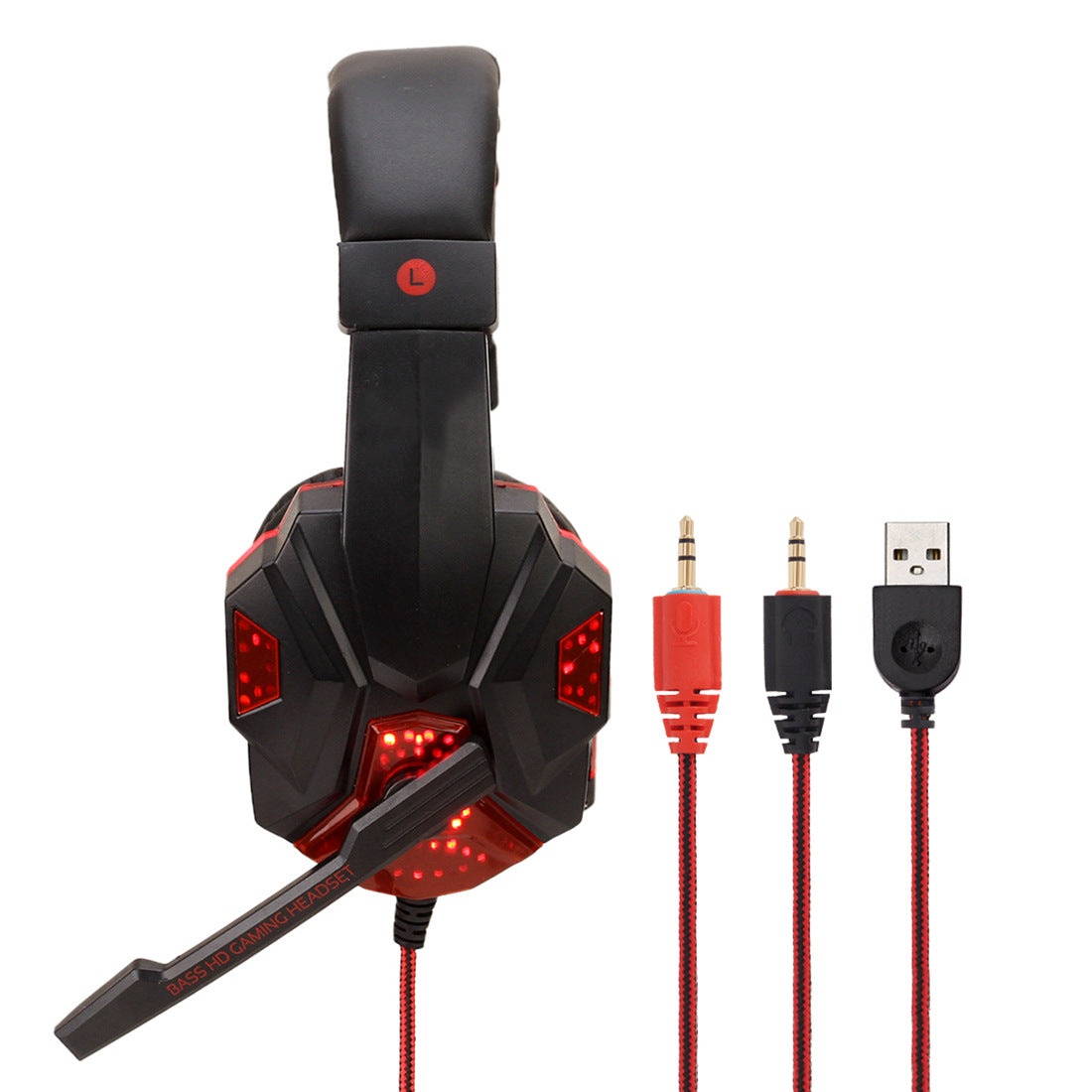 7.1 Wired Gaming Headset With RGB Lighting Headphones