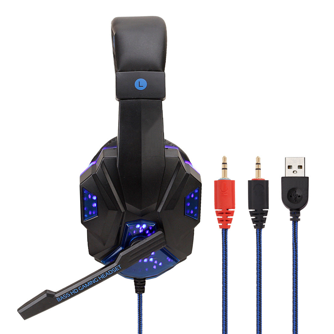 7.1 Wired Gaming Headset With RGB Lighting Headphones
